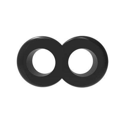 CHISA - DUO COCK 8 BALL RING-BLACK