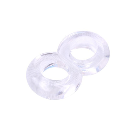 CHISA - DUO COCK 8 BALL RING-CLEAR
