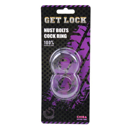 CHISA - DUO COCK 8 BALL RING-CLEAR