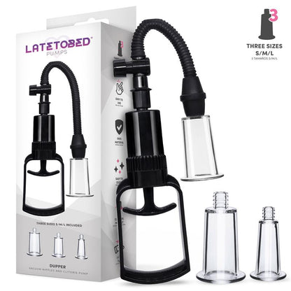LATETOBED - DUPPER CLITORIS AND NIPPLE MANUAL PUMP 3 CUPS