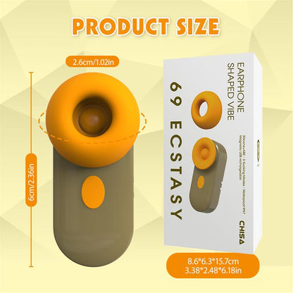CHISA - EARPHONE SHAPED SUCKER AND TAPPING