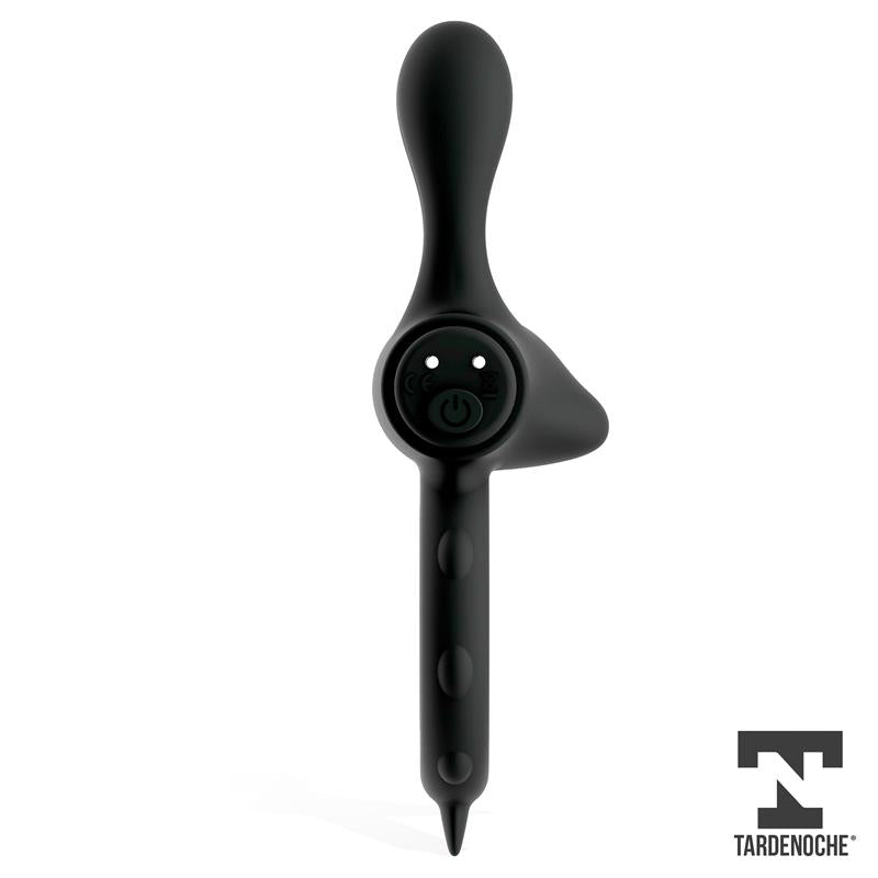 TARDENOCHE - EARZY VIBRATING PENIS RING WITH REMOTE CONTROL USB MAGNETIC SILICONE