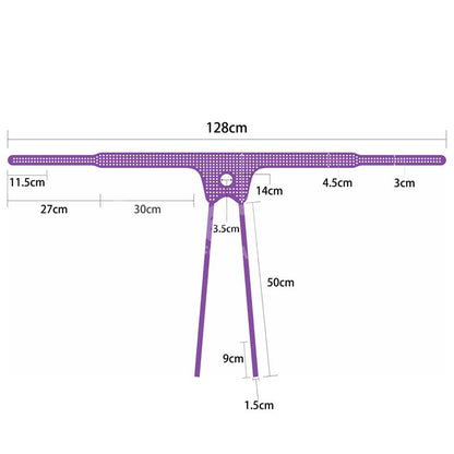 LOVETOY - EASY STRAP ON HARNESS POLKA DOTS PURPLE