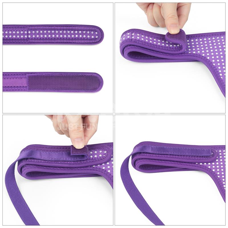 LOVETOY - EASY STRAP ON HARNESS POLKA DOTS PURPLE