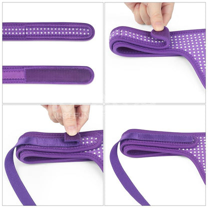 LOVETOY - EASY STRAP ON HARNESS POLKA DOTS PURPLE