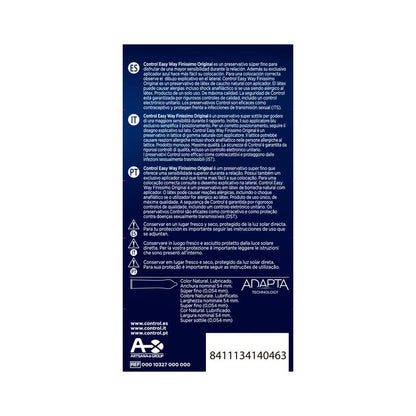 CONTROL - EASY WAY FINISSIMO ORIGINAL 10 UDS