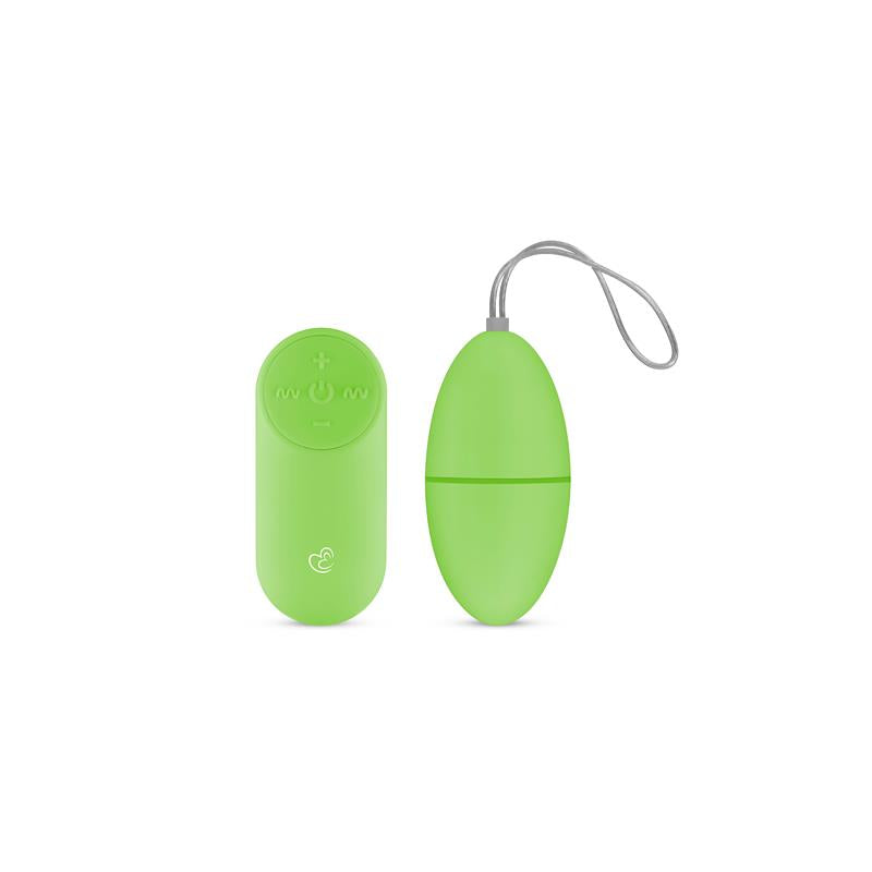 EASYTOYS - REMOTE CONTROL VIBRATING EGG - GREEN