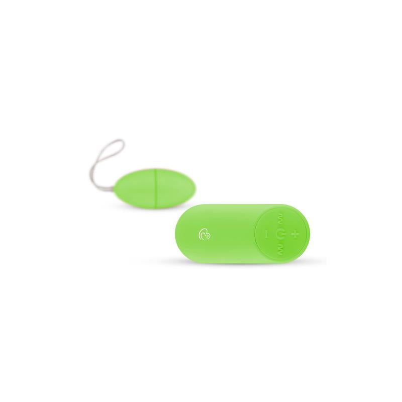 EASYTOYS - REMOTE CONTROL VIBRATING EGG - GREEN