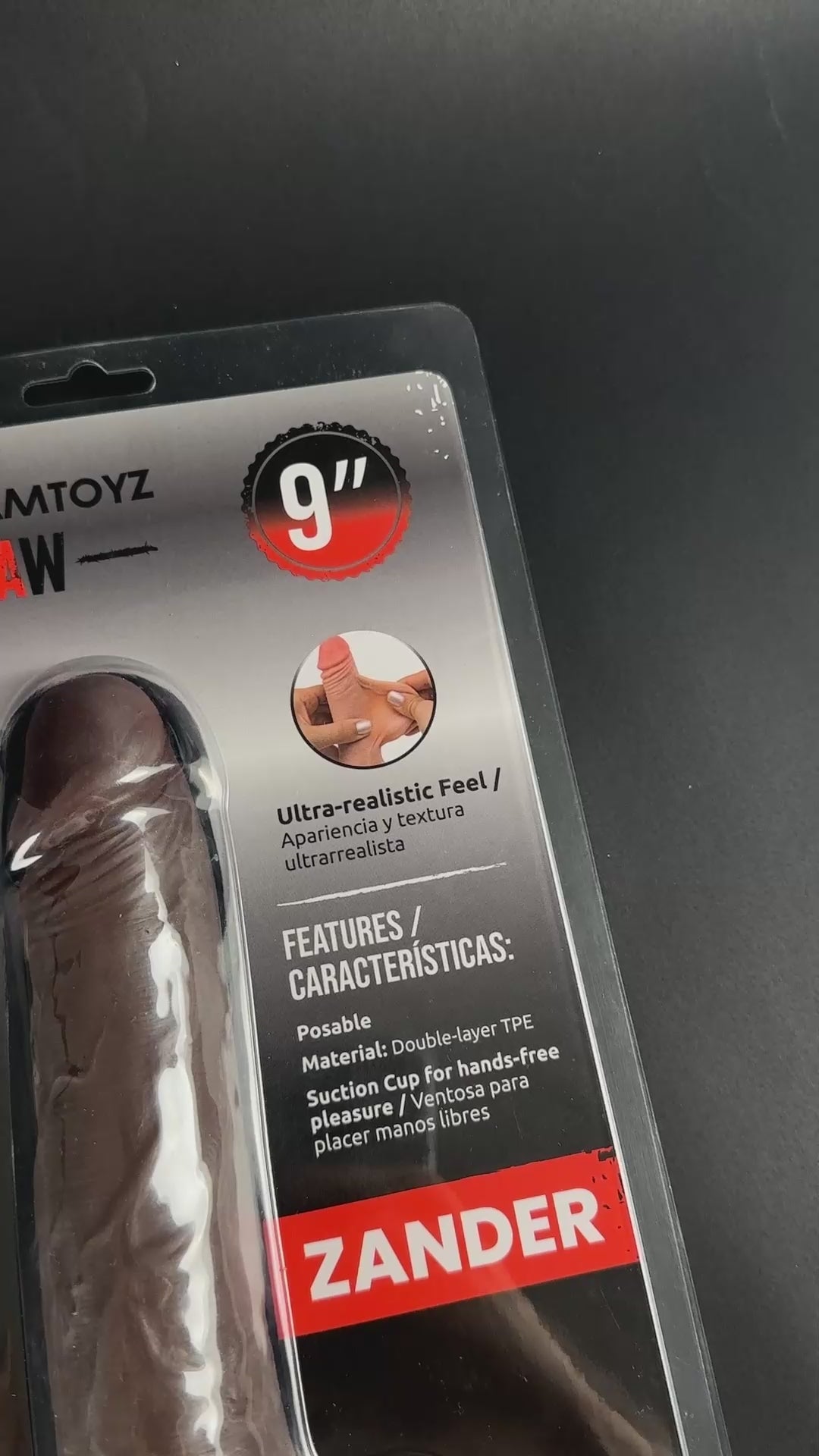 CAMTOYZ - ULTRA REALISTIC DILDO ZANDER