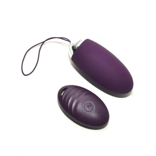 RIMBA TOYS - EGG VIBRATOR WITH REMOTE CONTROL VENICE PURPLE