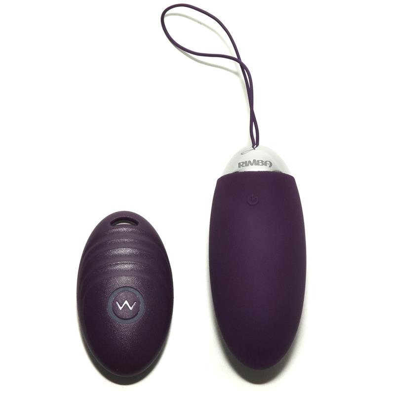 RIMBA TOYS - EGG VIBRATOR WITH REMOTE CONTROL VENICE PURPLE