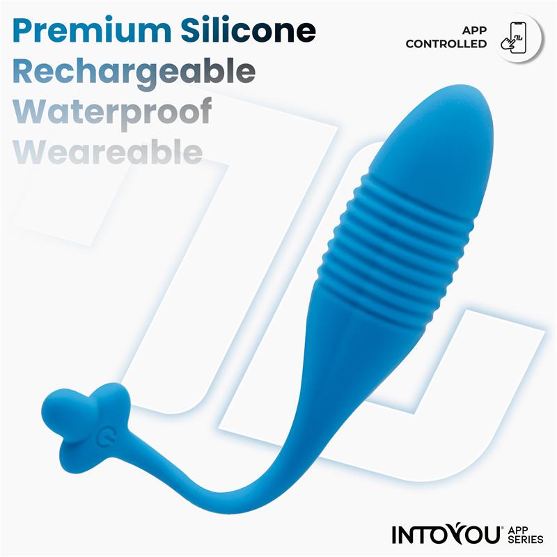 INTOYOU APP SERIES - EGG WITH THRUSTING WITH APP MAGNETIC USB