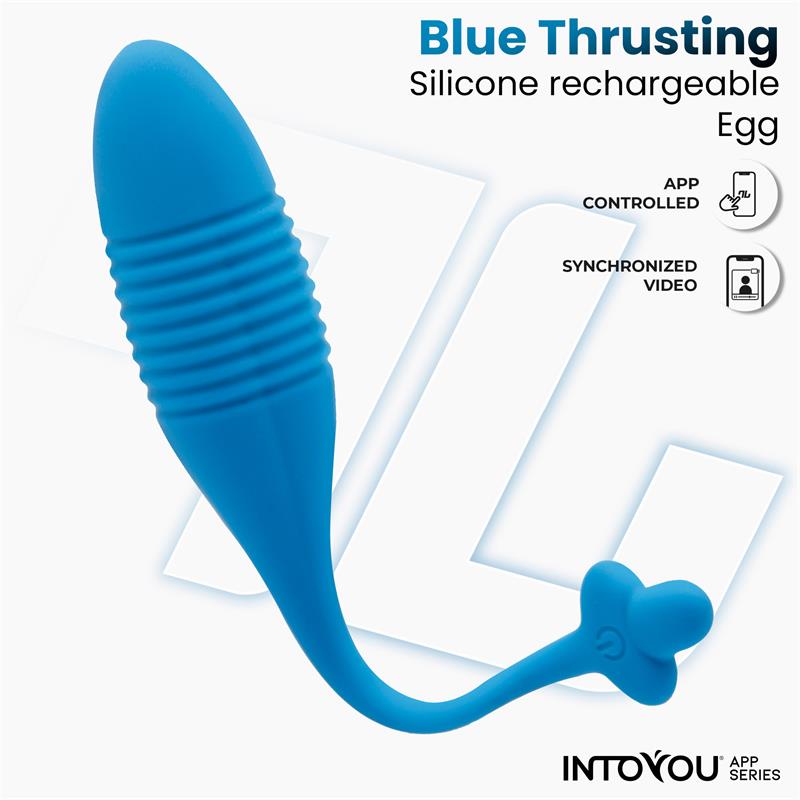 INTOYOU APP SERIES - EGG WITH THRUSTING WITH APP MAGNETIC USB