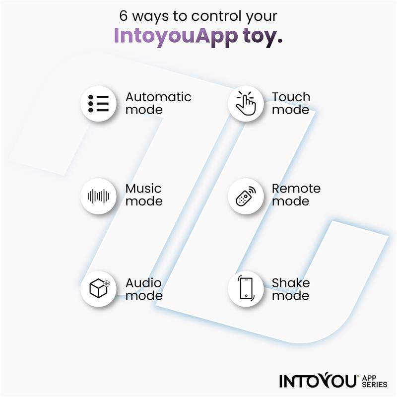 INTOYOU APP SERIES - EGG WITH THRUSTING WITH APP MAGNETIC USB
