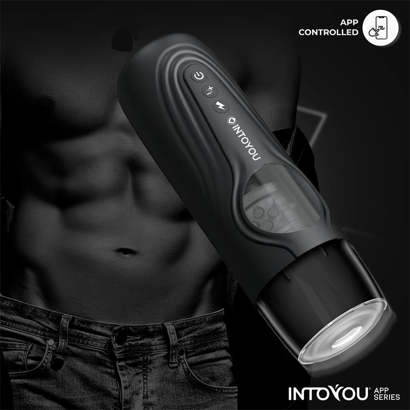 INTOYOU APP SERIES - EGOR THRUSTING AND ROTATING MALE MASTURBATOR WITH APP