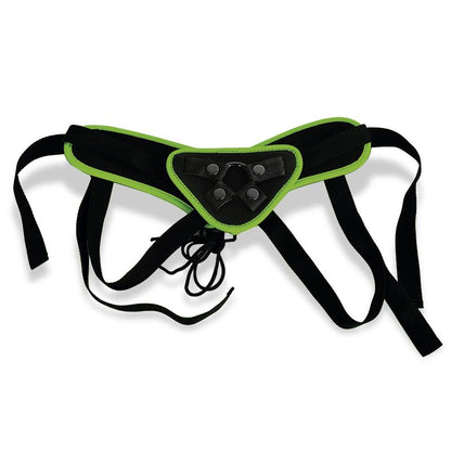 INTOYOU SHINING LINE - EIFERES GLOW IN THE DARK ADJUSTABLE STRAP-ON HARNESS CORSET STYLE