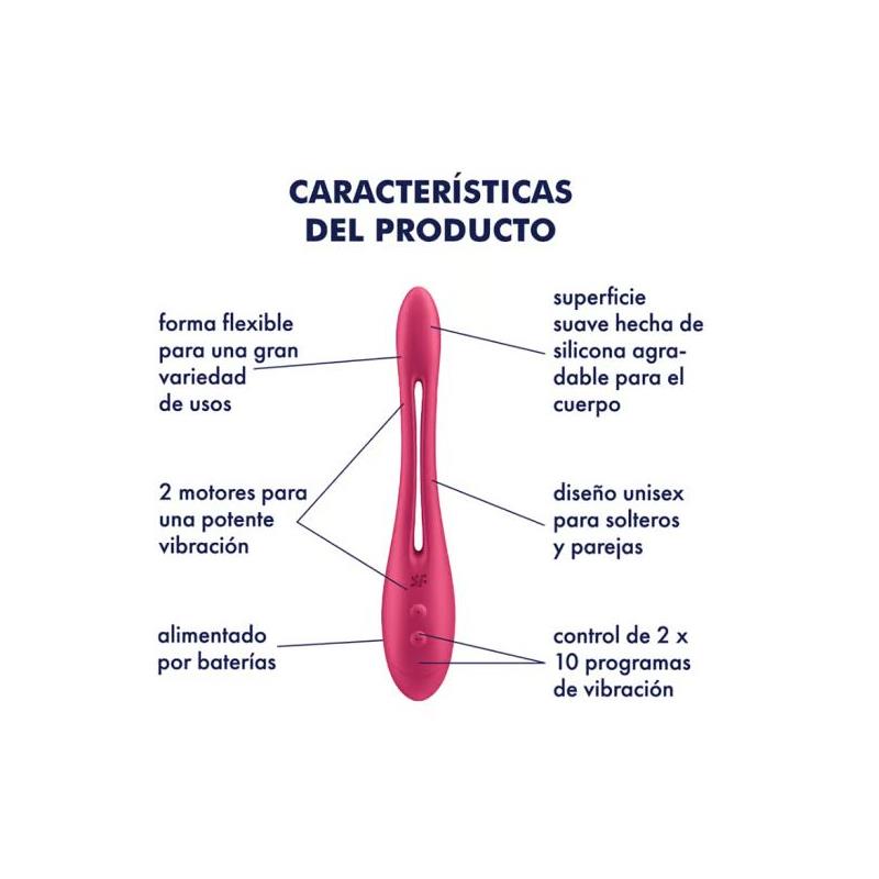 SATISFYER - ELASTIC GAME BATTERY SERIES PINK