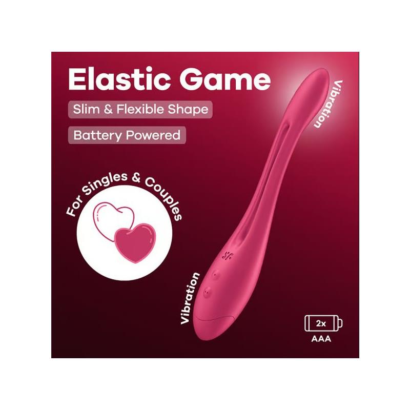 SATISFYER - ELASTIC GAME BATTERY SERIES PINK