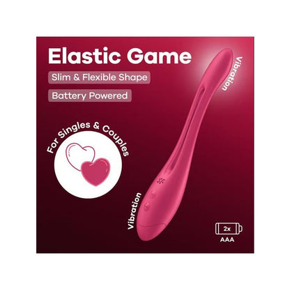 SATISFYER - ELASTIC GAME BATTERY SERIES PINK