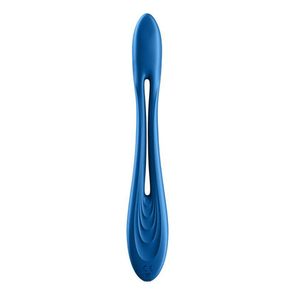 SATISFYER - ESTIMULADOR FLEXIBLE ELASTIC GAME AZUL OSCURO