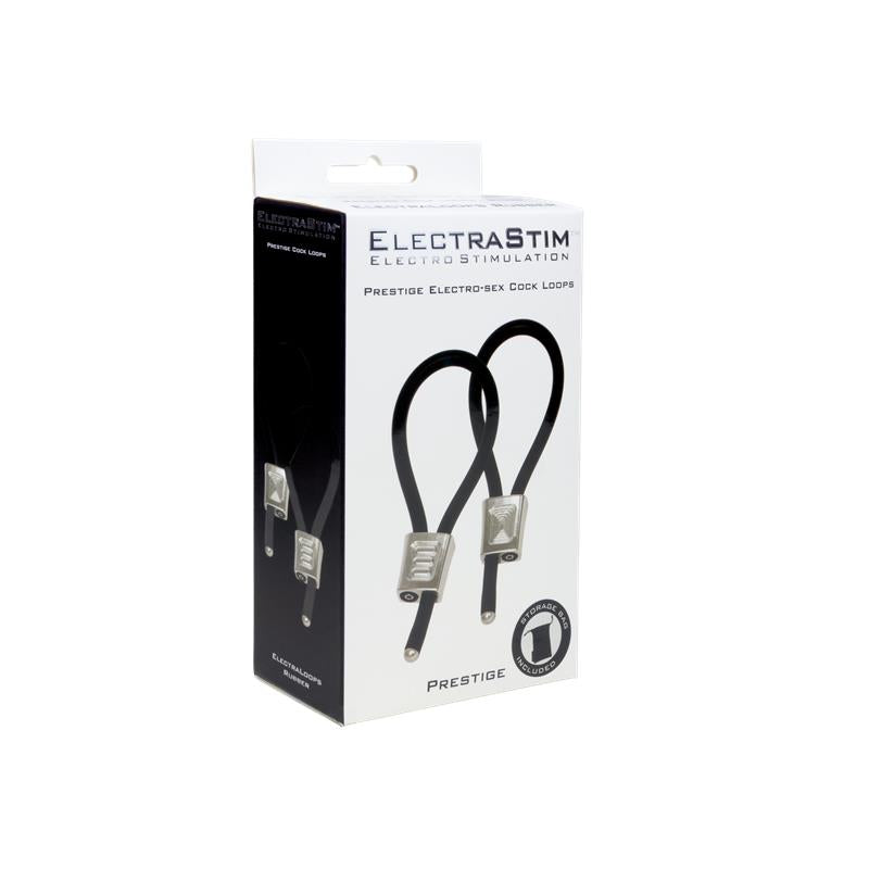 ELECTRASTIM - ELECTRALOOPS PRESTIGE SET OF 2 PENIS RINGS SILVER