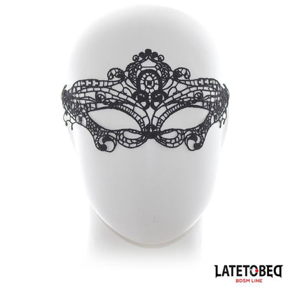 LATETOBED BDSM LINE - ELEGANT MASK BLACK