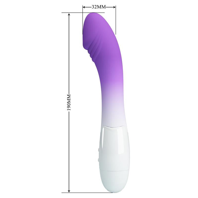 PRETTYLOVE - ELEMENTAL G SPOT VIBRATOR PURPLE GRADIENT