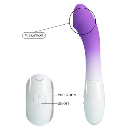 PRETTYLOVE - ELEMENTAL G SPOT VIBRATOR PURPLE GRADIENT
