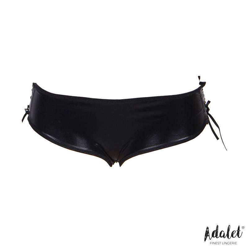 ADALET LINGERIE - ELENA PANTIES OPEN CROTCH WITH LATERAL STRAPS
