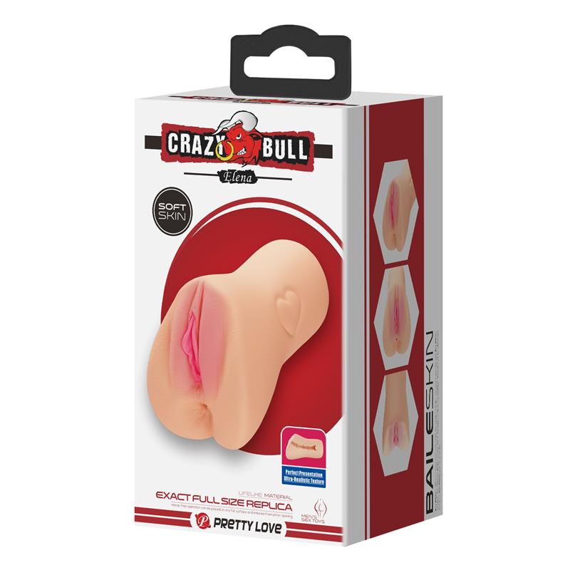 CRAZY BULL - ELENA VAGINA MASTURBATOR