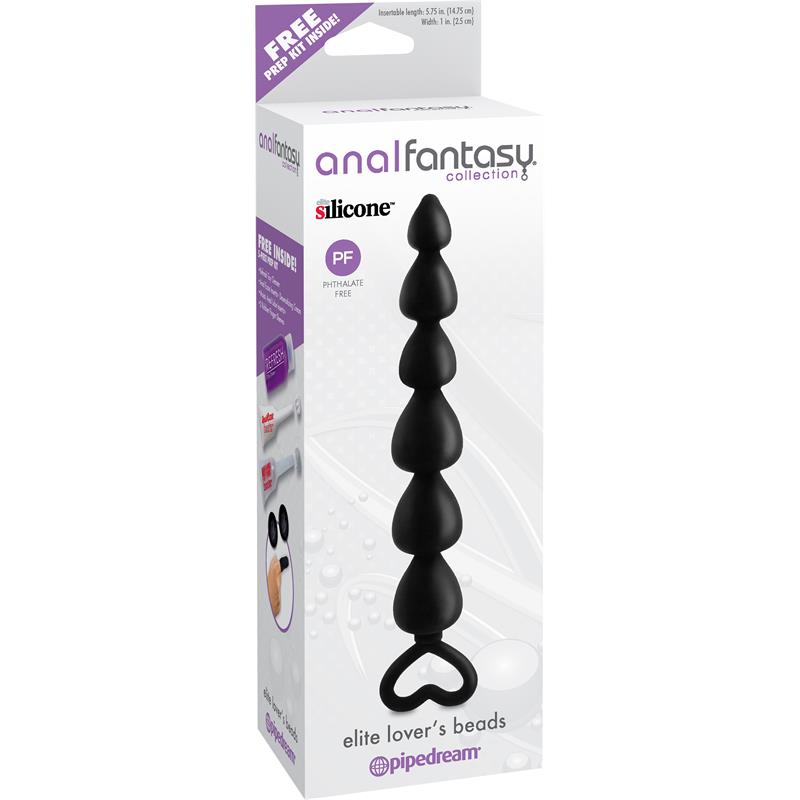 ANAL FANTASY COLLECT. - ELITE LOVERS ANAL BEADS BLACK