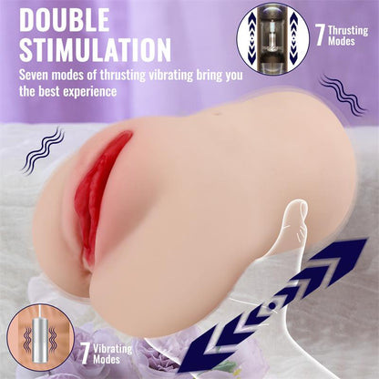 XISE - ELIZA VAGINA AND ANUS WITH VIBRATION, THRUSTING AND APP 1.83 KG