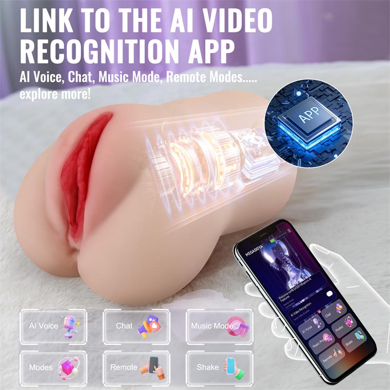 XISE - ELIZA VAGINA AND ANUS WITH VIBRATION, THRUSTING AND APP 1.83 KG