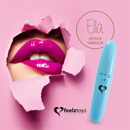 FEELZTOYS - ELLA LIPSTICK VIBE LIGHT BLUE
