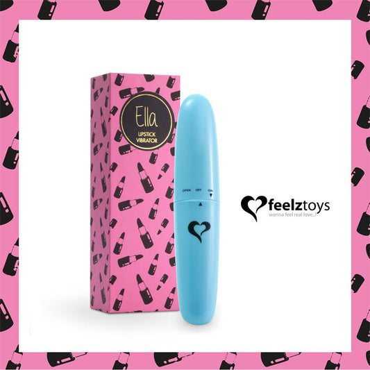 FEELZTOYS - ELLA LIPSTICK VIBE LIGHT BLUE