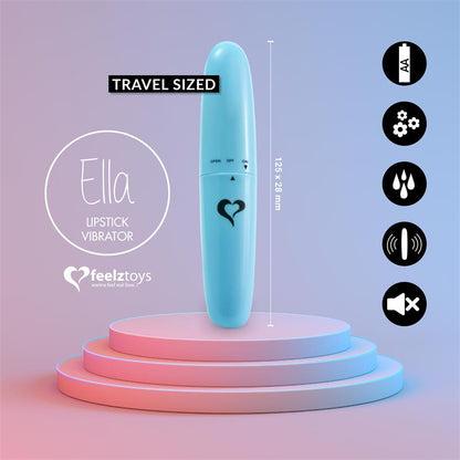 FEELZTOYS - ELLA LIPSTICK VIBE LIGHT BLUE