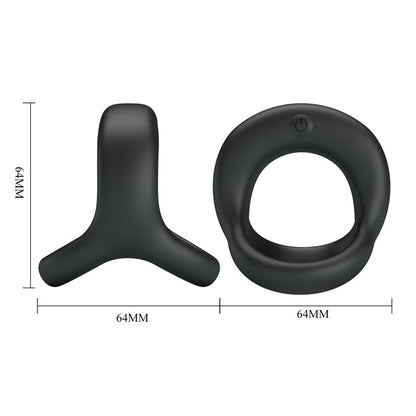 PRETTYLOVE - ELLIOT VIBRATING PENIS RING