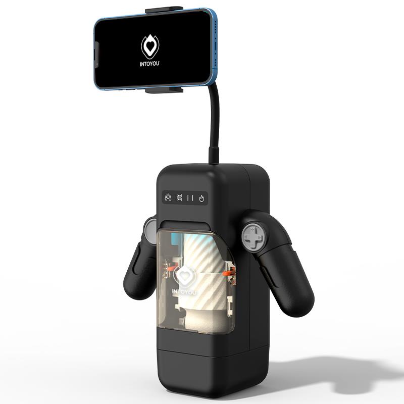 INTOYOU - ELON INTELLIGENT MASTURBATOR WITH UP AND DOWN MOVEMENT, VIBRATION, HEAT AND PHONE HOLDER