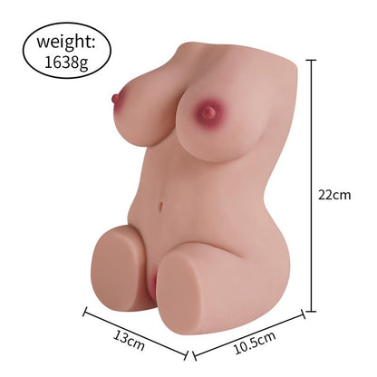 XISE - ELROY MINI TORSO WITH THRUSTING AND VIBRATION 1.63KG