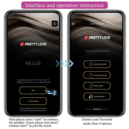 PRETTYLOVE - ELVIRA VIBRATING KEGEL BALLS WITH APP