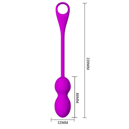 PRETTYLOVE - ELVIRA VIBRATING KEGEL BALLS WITH APP