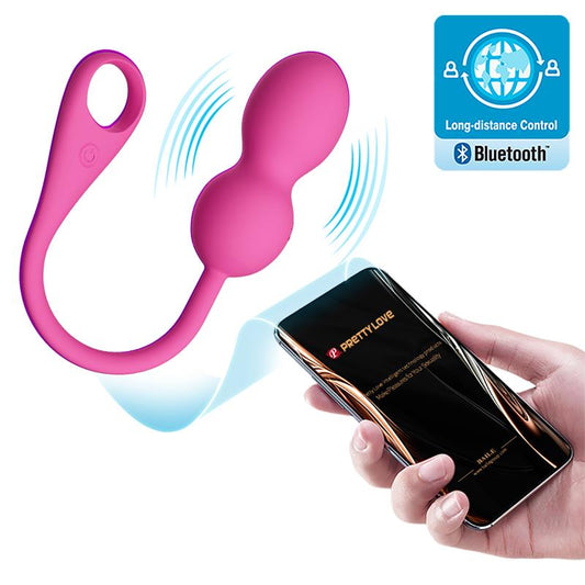 PRETTYLOVE - ELVIRA VIBRATING KEGEL BALLS WITH APP