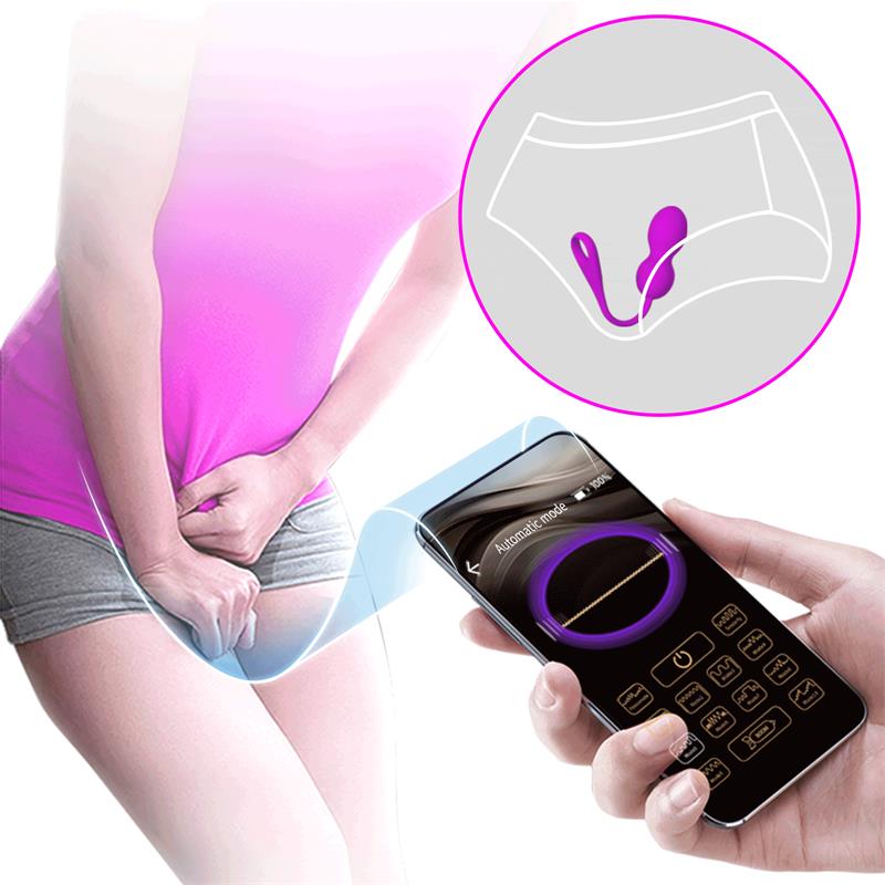PRETTYLOVE - ELVIRA VIBRATING KEGEL BALLS WITH APP