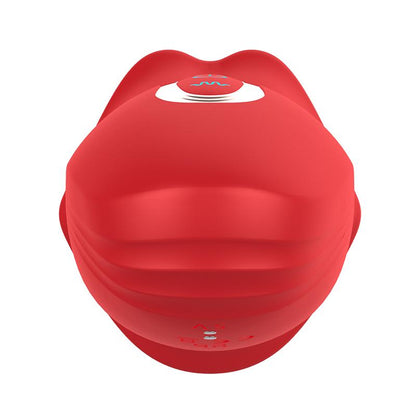 ACTION - EMBER LICKING AND VIBRATING MOUTH SHAPE MASSAGER USB SILICONE