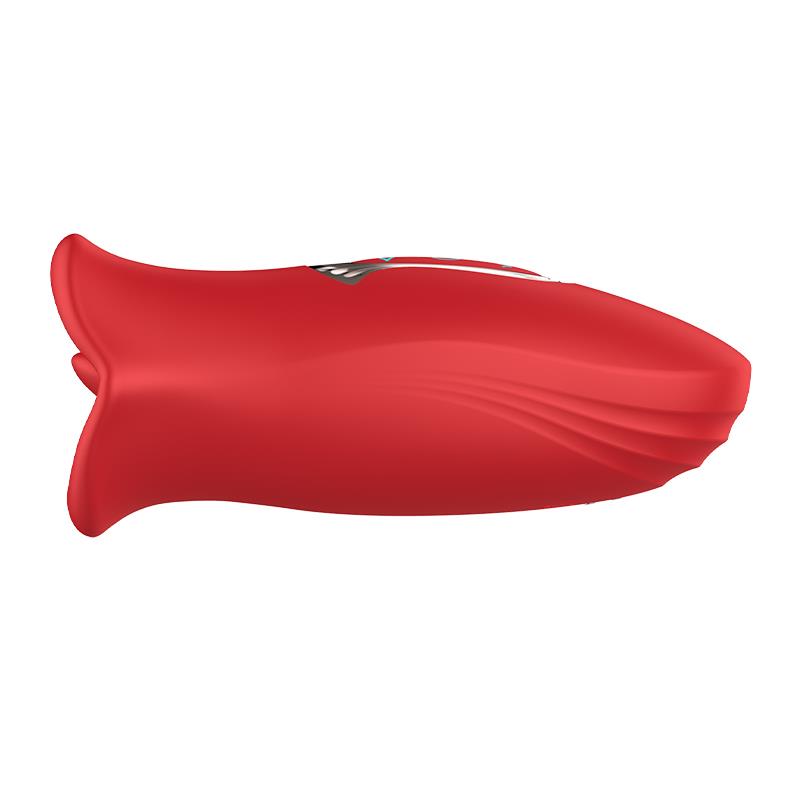 ACTION - EMBER LICKING AND VIBRATING MOUTH SHAPE MASSAGER USB SILICONE
