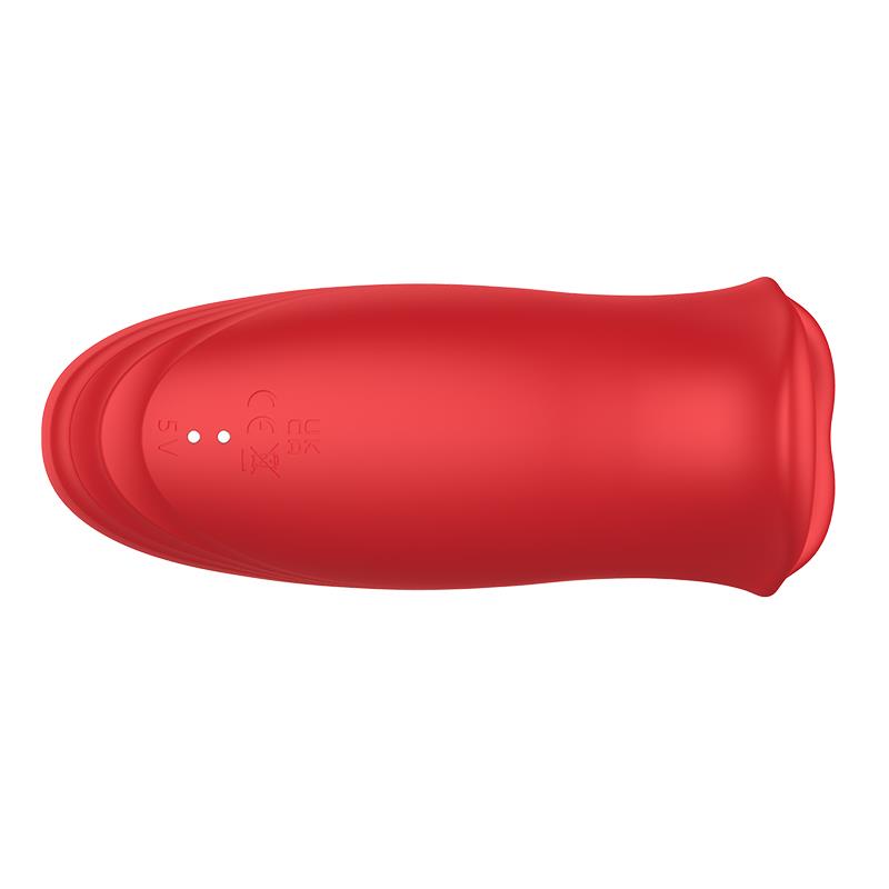 ACTION - EMBER LICKING AND VIBRATING MOUTH SHAPE MASSAGER USB SILICONE
