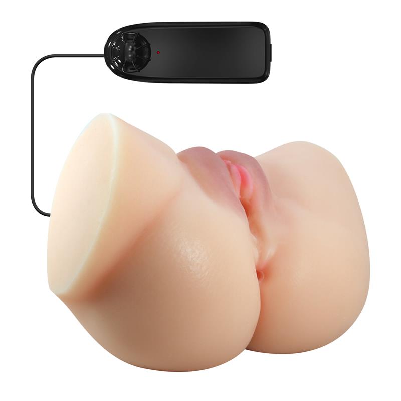 CRAZY BULL - EMILIA VIBRATING REALISTIC MASTURBATOR VAGINA AND ANUS