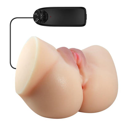 CRAZY BULL - EMILIA VIBRATING REALISTIC MASTURBATOR VAGINA AND ANUS