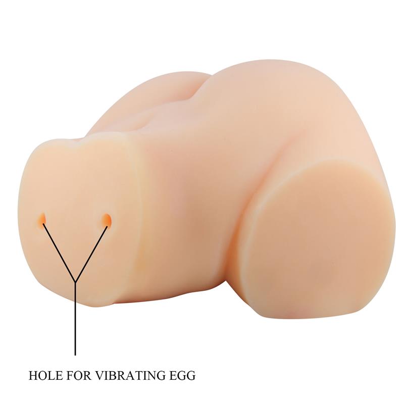 CRAZY BULL - EMILIA VIBRATING REALISTIC MASTURBATOR VAGINA AND ANUS