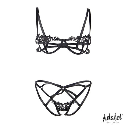 ADALET LINGERIE - EMMA OPEN BRA AND OPEN PANTIES SET